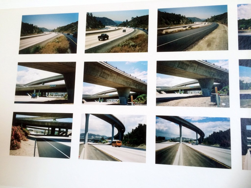 Photographs of Los Angeles freeways, 1999, Courtesy of The Estate of Howard Arkley and Kalli Rolfe Contemporary Art. Photo: D M Taylor.