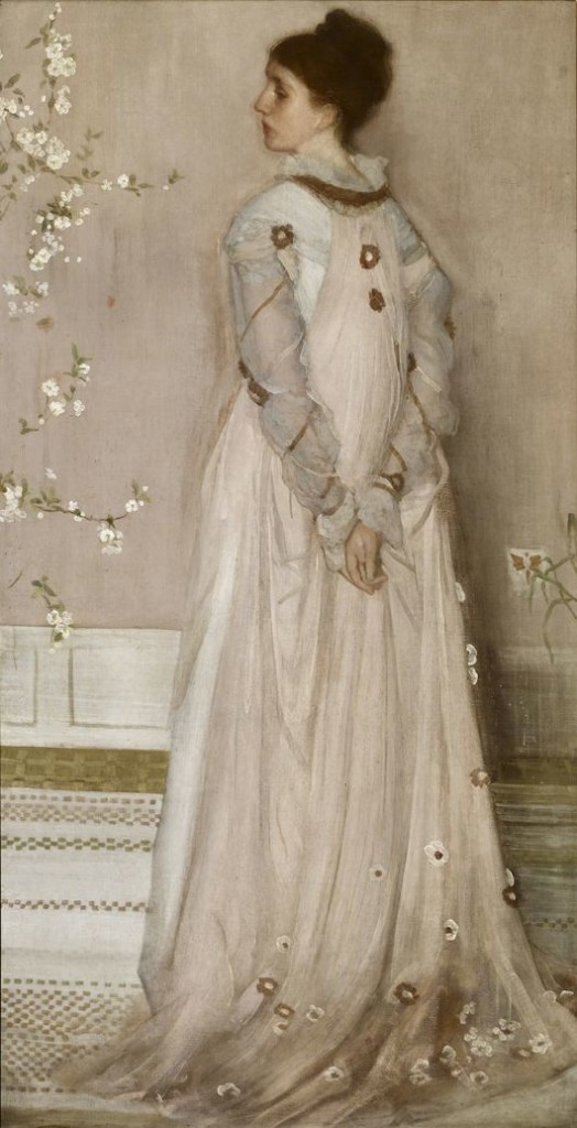 James McNeill Whistler, Symphony in Flesh Colour and Pink: Mrs. Frederick R. Leyland, 1871-74, oil on canvas, The Frick Collection, New York