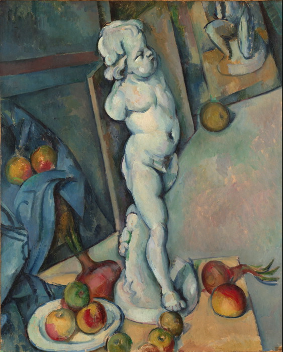 Image 3: Paul Cézanne, 'Still life with Plaster Cupid', c. 1894, 70.6 x 57.3 cm. London, Courtauld institute of Art.