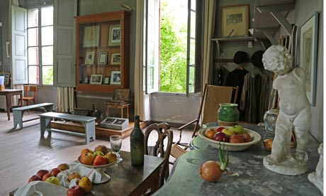 Cézanne's studio in Aix-en-Provence. Photograph: © Kevin Rushby.