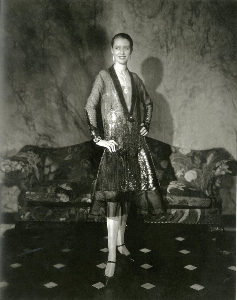 Edward Steichen, ‘Marion Morehouse in a dress by Cheruit in Conde Nast’s apartment’, 1927.