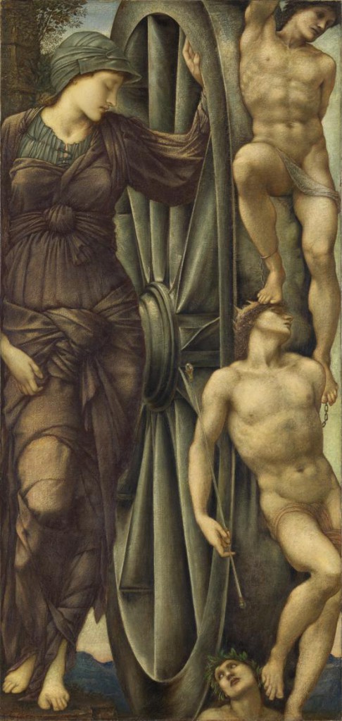Edward Burne-Jones, 'The Wheel of Fortune', (1871-1885), National Gallery of Victoria, Melbourne.