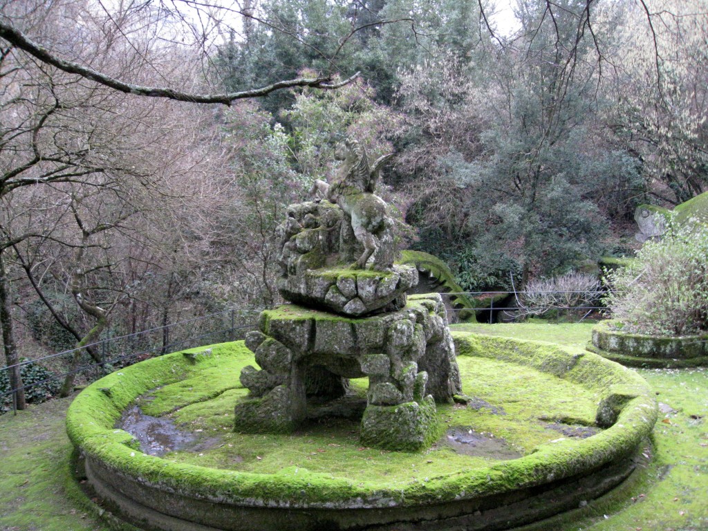 Fountain of Pegasus, Sacre Bosco